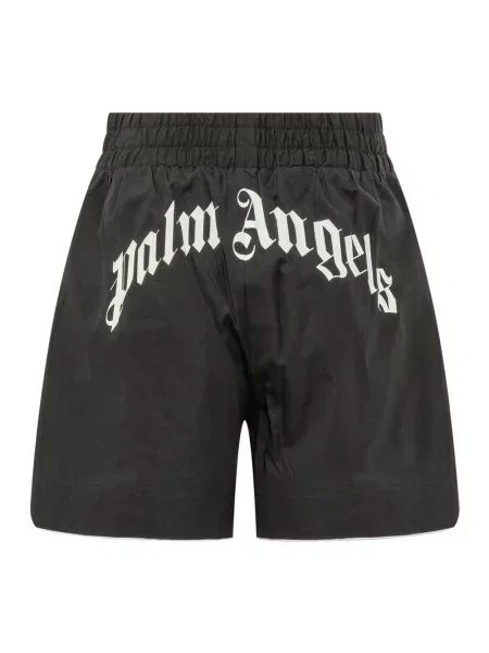 Szorty Palm Angels z logo czarne