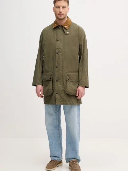 Barbour jachetă pentru bărbați cu amestec de verde