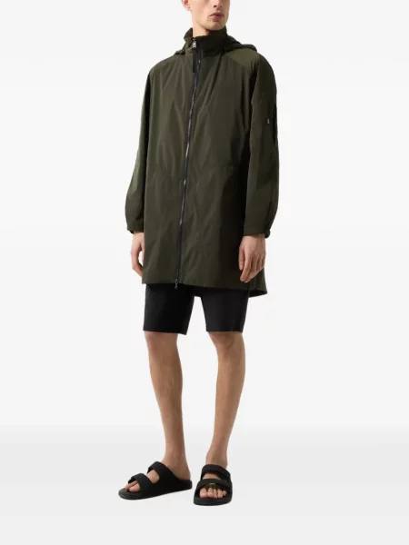Geacă parka Bogner cu glugă verde