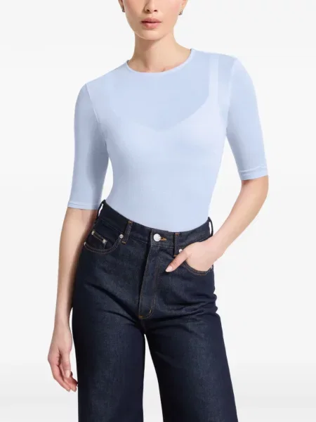 Top Marcella albastru