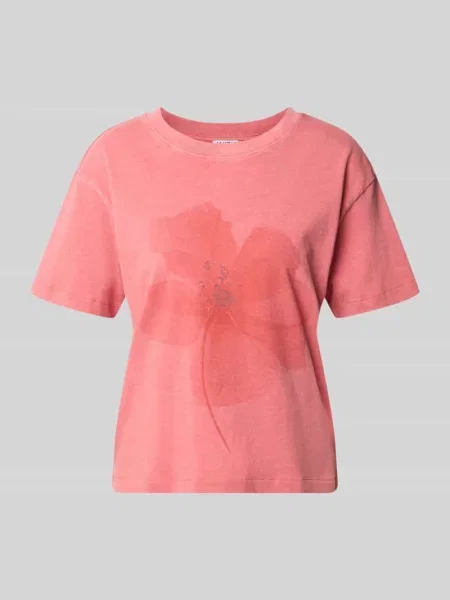 T-shirt z nadrukiem z motywem i okrągłym dekoltem Jake*s Casual