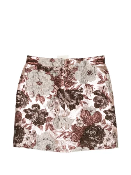 Fustă Elie Saab cu model floral în linie A