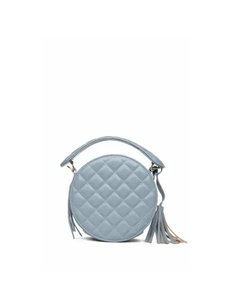 Кругла сумка Estro блакитна