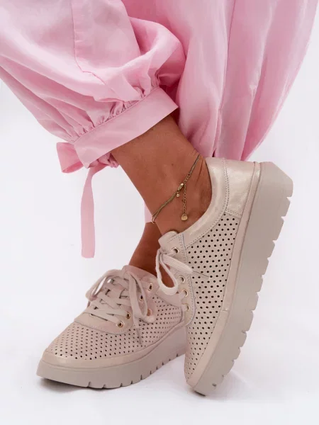 Pantofi Vinceza din piele