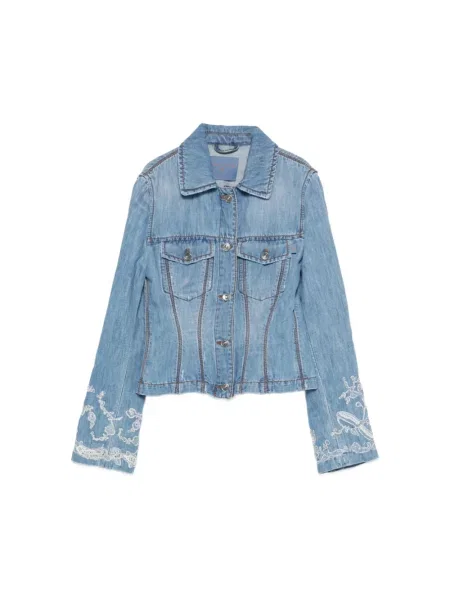 Kurtka Ermanno Scervino niebieska