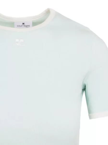 Top Courreges albastru