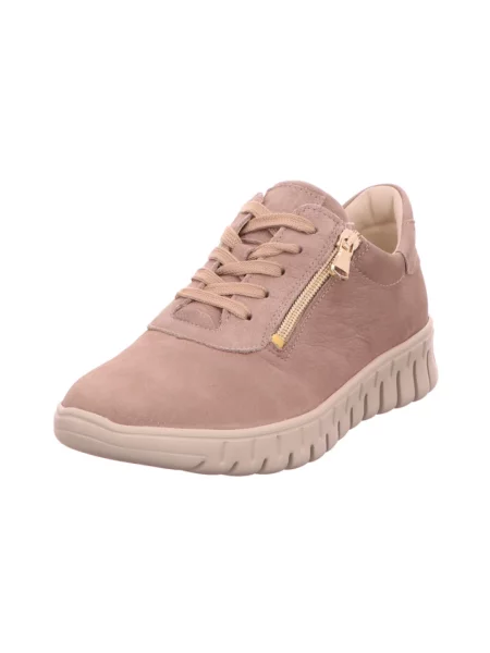 Sneakersy Waldläufer brązowe