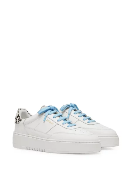 Sneakerși Axel Arigato cu imagine cu model leopard alb