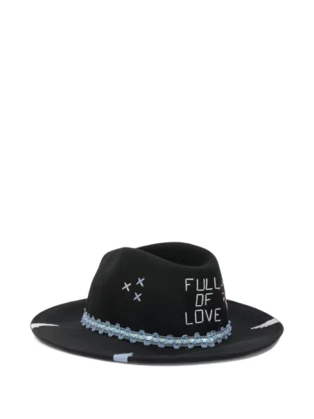 Καπέλο The Hat Gang με κέντημα μαύρο