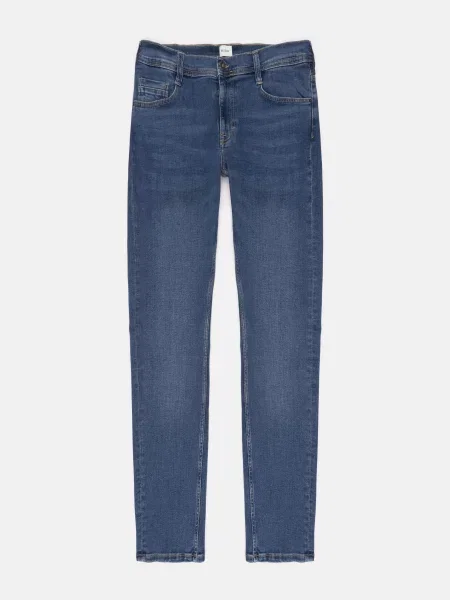 Завужені джинси Mustang Jeans Oregon Slim світло-синій синій