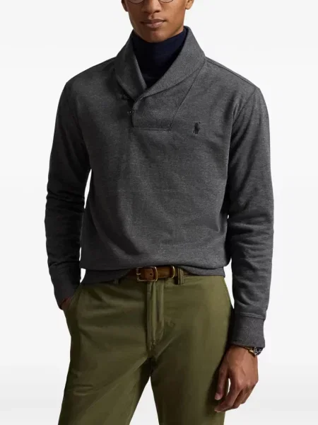 Τρέξιμο polo Polo Ralph Lauren υφαίνω διαγωνίως κλασικό πράσινο