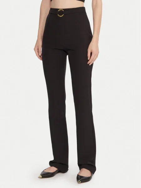 Just Cavalli Pantaloni din Flare Fit negru