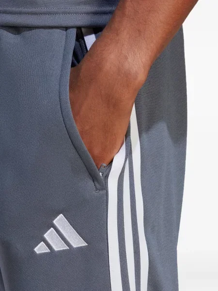 Șosete Adidas cu dungi cu broderie albastru