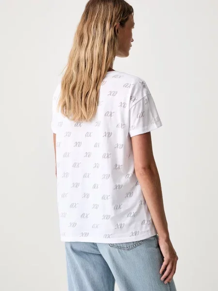 Armani Exchange női póló fehér