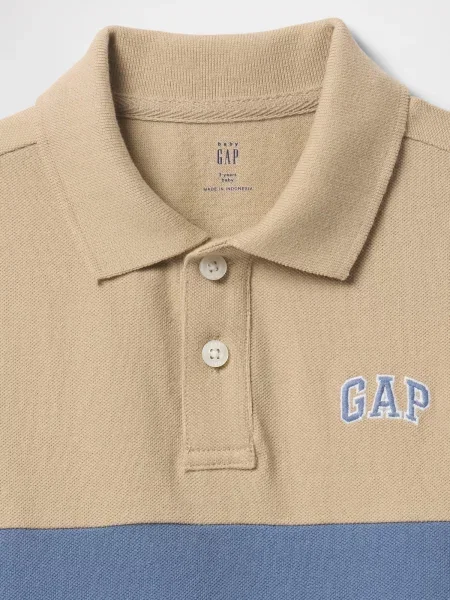Tricou polo copii Gap