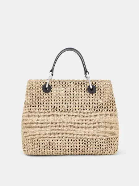 Сумка Emporio Armani бежевая