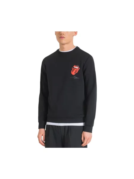 Bluza Antony Morato z kamieniami czarna