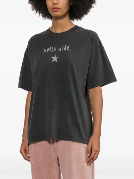 Tricou Rag & Bone cu imagine gri