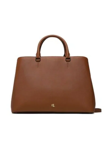 Lauren Ralph Lauren Poșete HANNA caramel maro