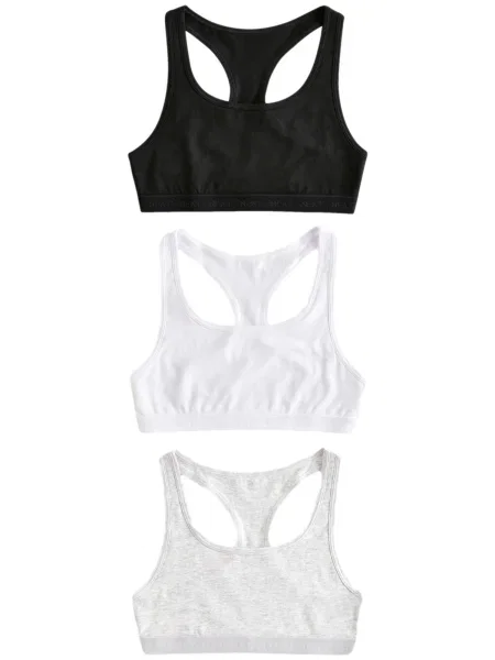 Next Top gri amestecat / negru alb