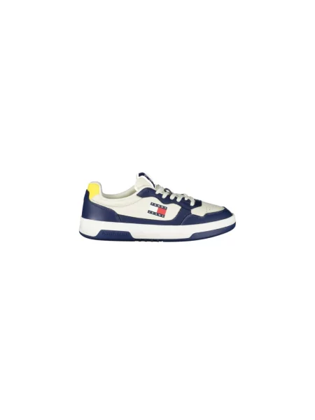 Sneakersy Tommy Hilfiger z logo niebieskie