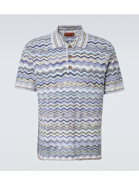 Polo Missoni albastru