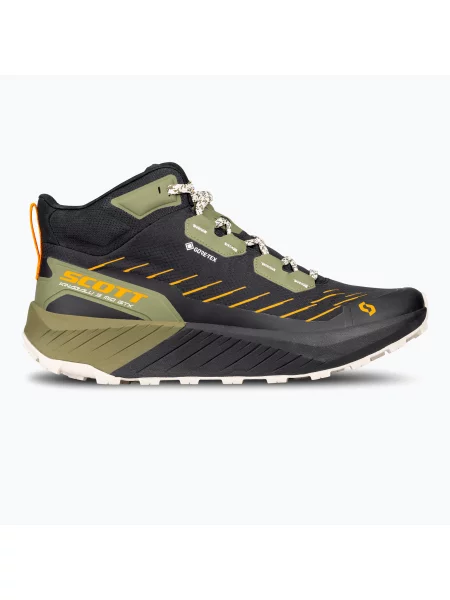 Бігові кросівки SCOTT Kinabalu 3 Mid Gore-Tex чорний/сосново-зелений чорні