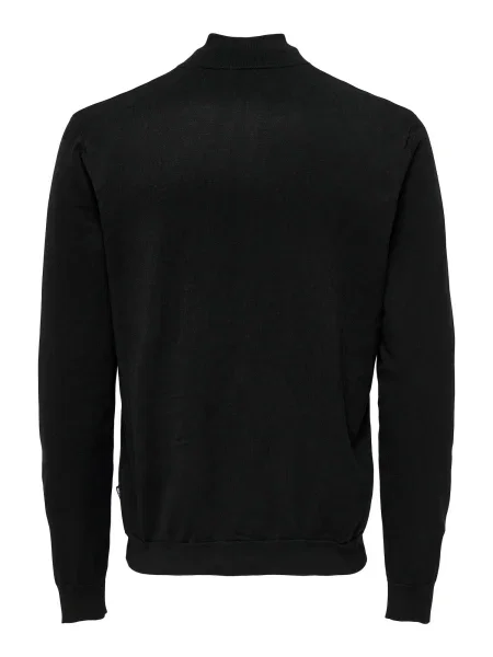 Only & Sons Pulover Wyler' negru