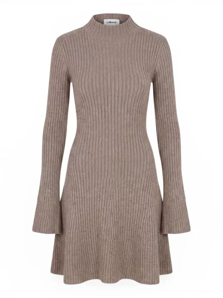 Millane Rochie tricotat bej