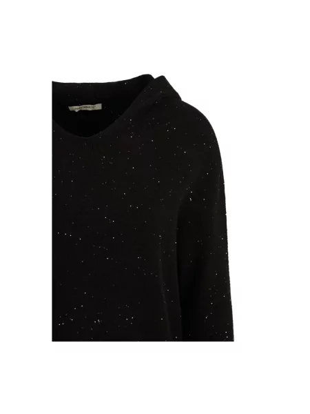 Sweter Hinnominate z kapturem czarny