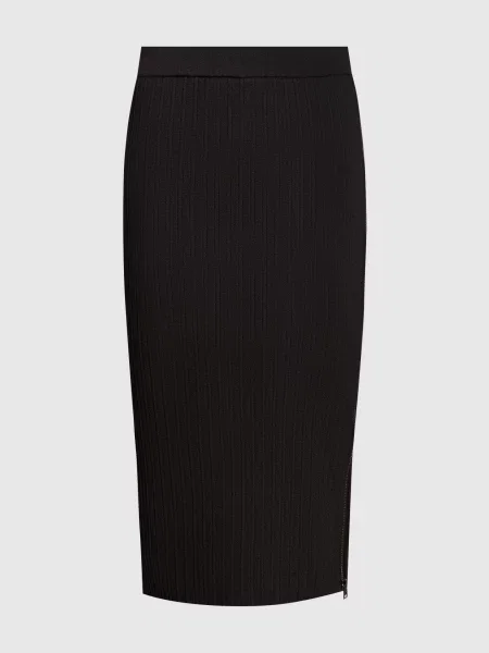 Спідниця міді в рубчик Tom Ford чорна