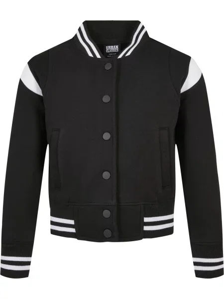 Urban Classics Hanorac negru alb