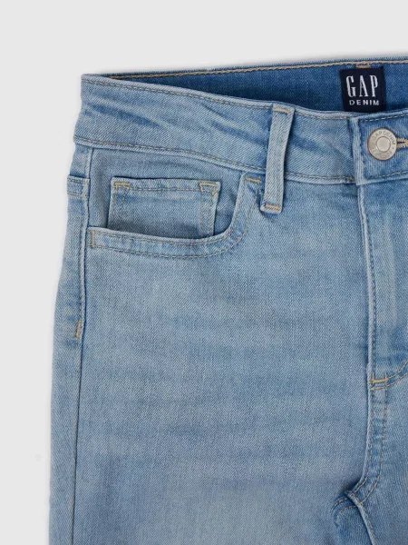 Pantaloni copii Gap gri