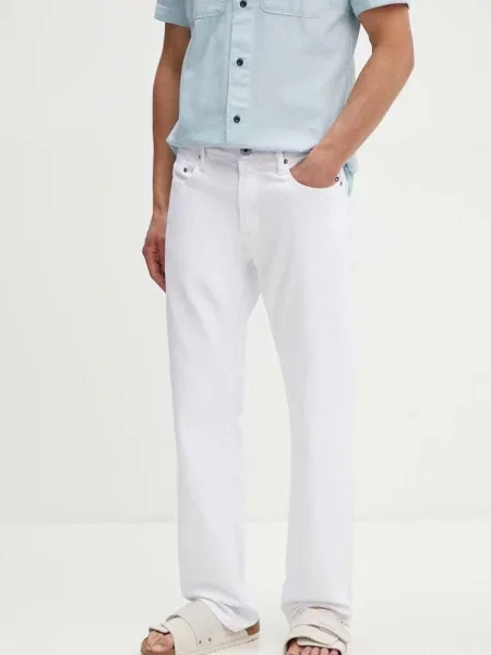 Blugi G-star Raw alb