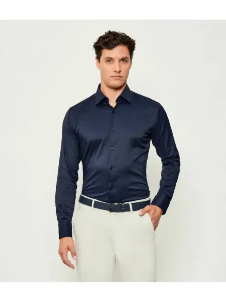 BOSS BLACK Cămașă negru