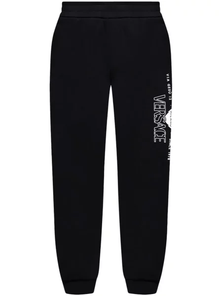 Leggings Versace cu imagine negru