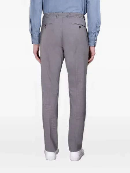 Pantaloni Moorer cu cordon gri
