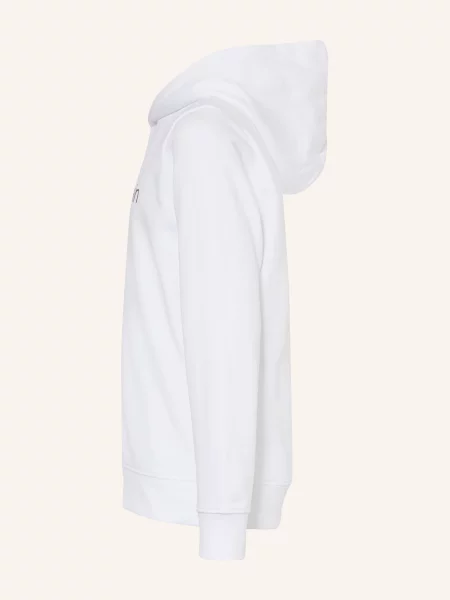 Calvin Klein Mikina S Kapucí bílá