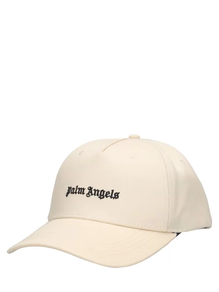 Klasická šiltovka Palm Angels s autogramom biela