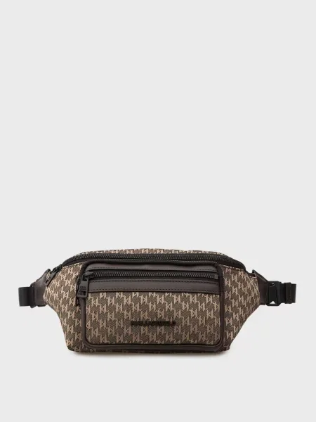 Поясна сумка Karl Lagerfeld бежева