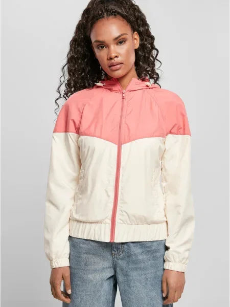 Geacă de vânt Urban Classics alb