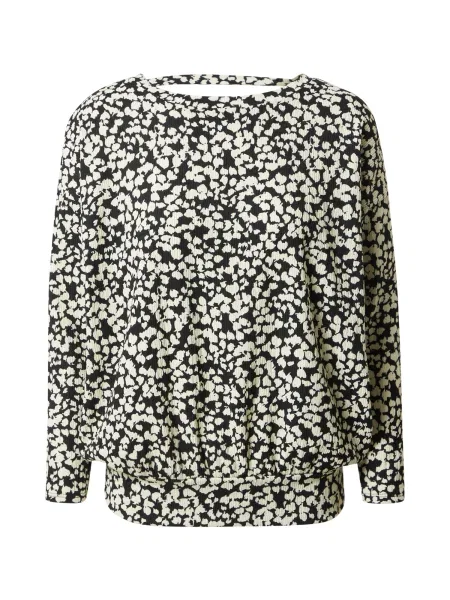 Wallis Curve Bluză negru alb