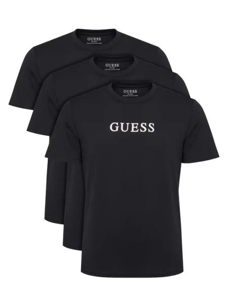 Marškinėliai Guess juoda