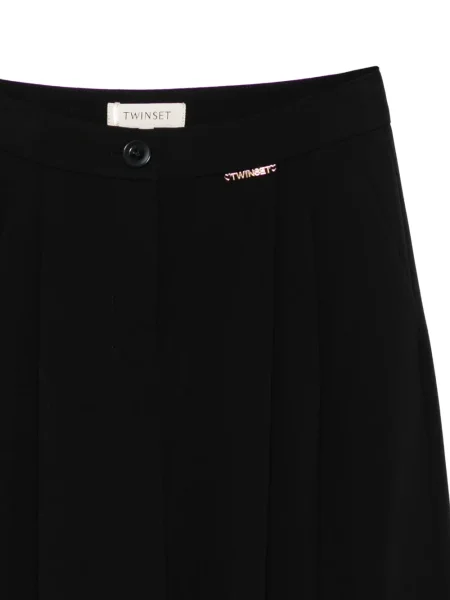 Spodnie dziecięce Twinset czarne
