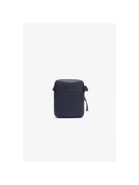 Taška cez rameno Lacoste M Flat Crossover Bag modrá