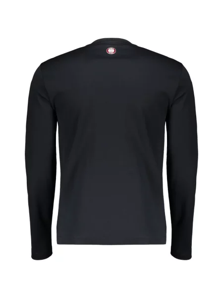 Lung tricou Ea7 Emporio Armani cu imagine albastru