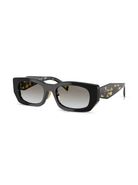 Ochelari de soare Prada Eyewear cu imprimeu geometric negru