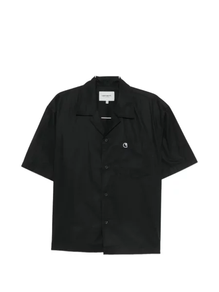 Scurt cămașă Carhartt Wip cu autograf negru