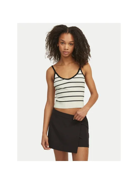 JJXX Felső Esther Ekru Slim Fit