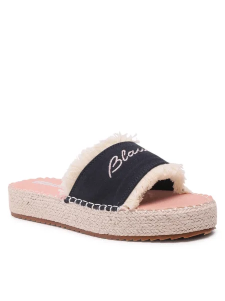 Blauer Espadrile Bleumarin